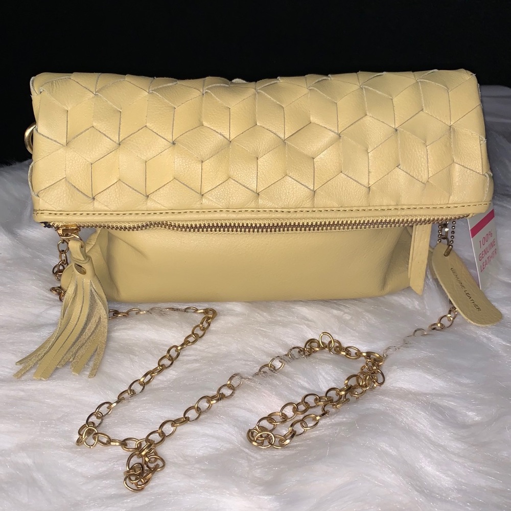 Leather Woven Crossbody - Picture 15 of 15